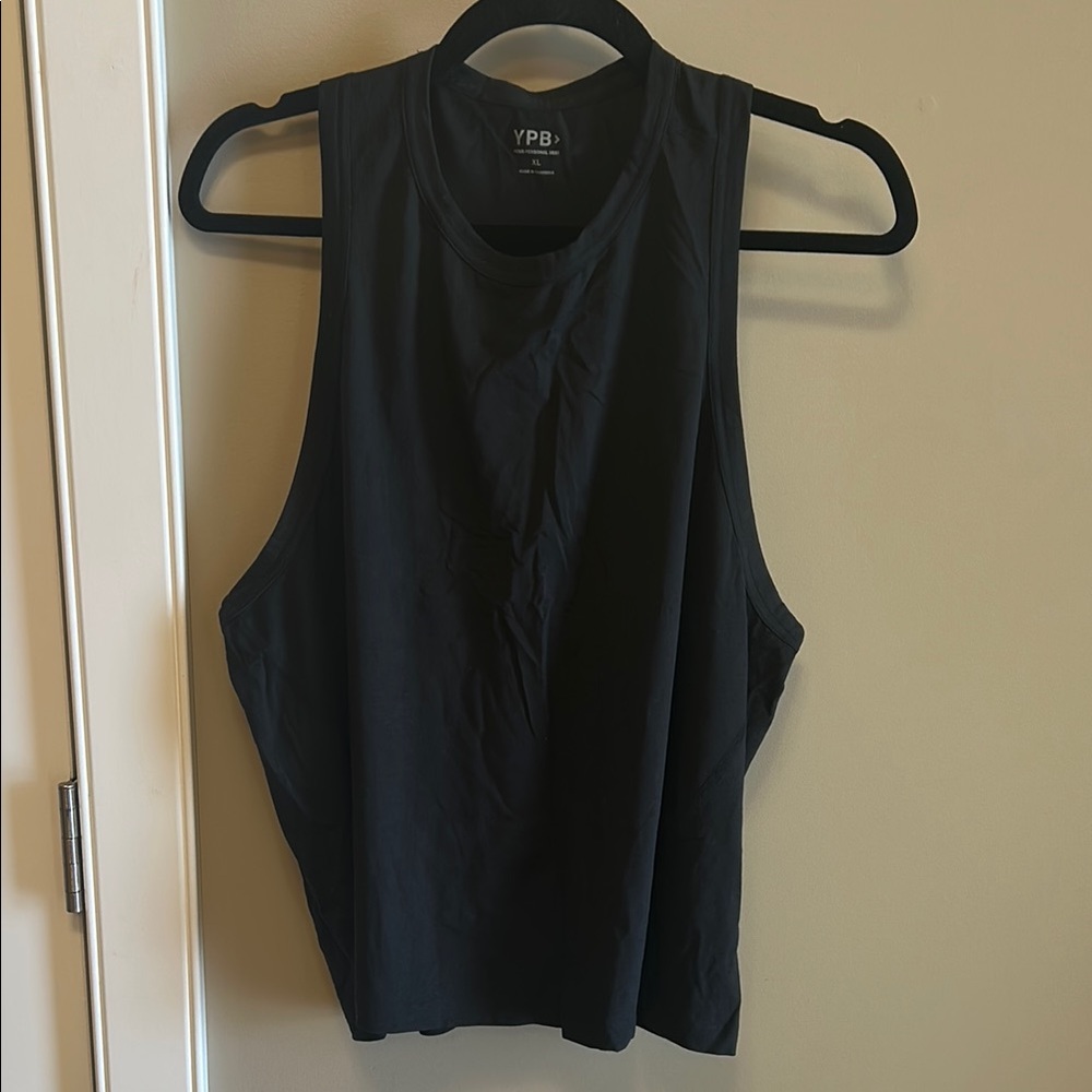 YPB Black Sleeveless Top